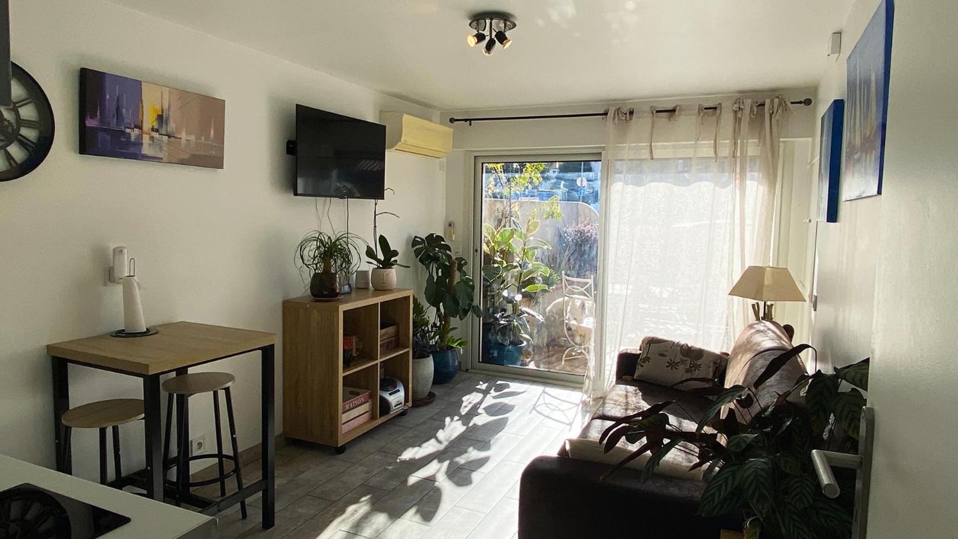 Studio Clair, Climatise Avec Jardin Et Parking Perpignan Exterior foto